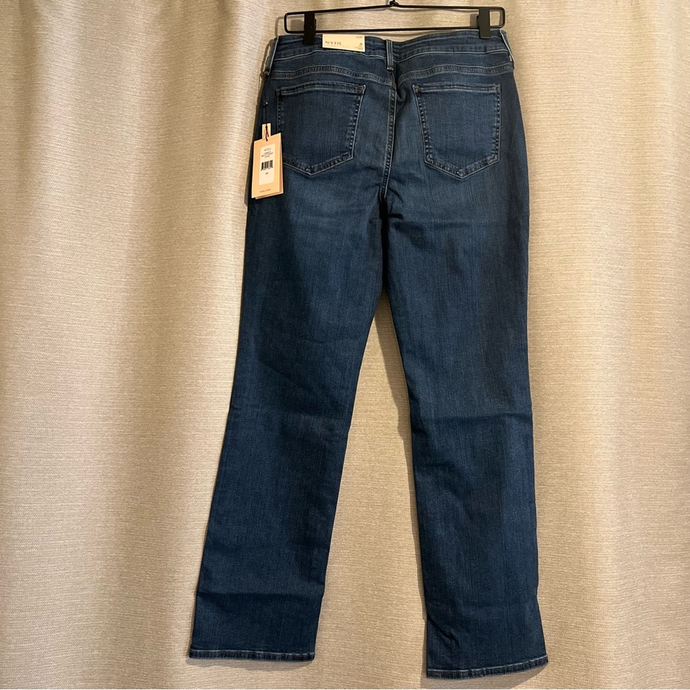 NYDJ Marilyn Straight Jeans in Cooper Wash - Size 10P (Petite) - Picture 2 of 11